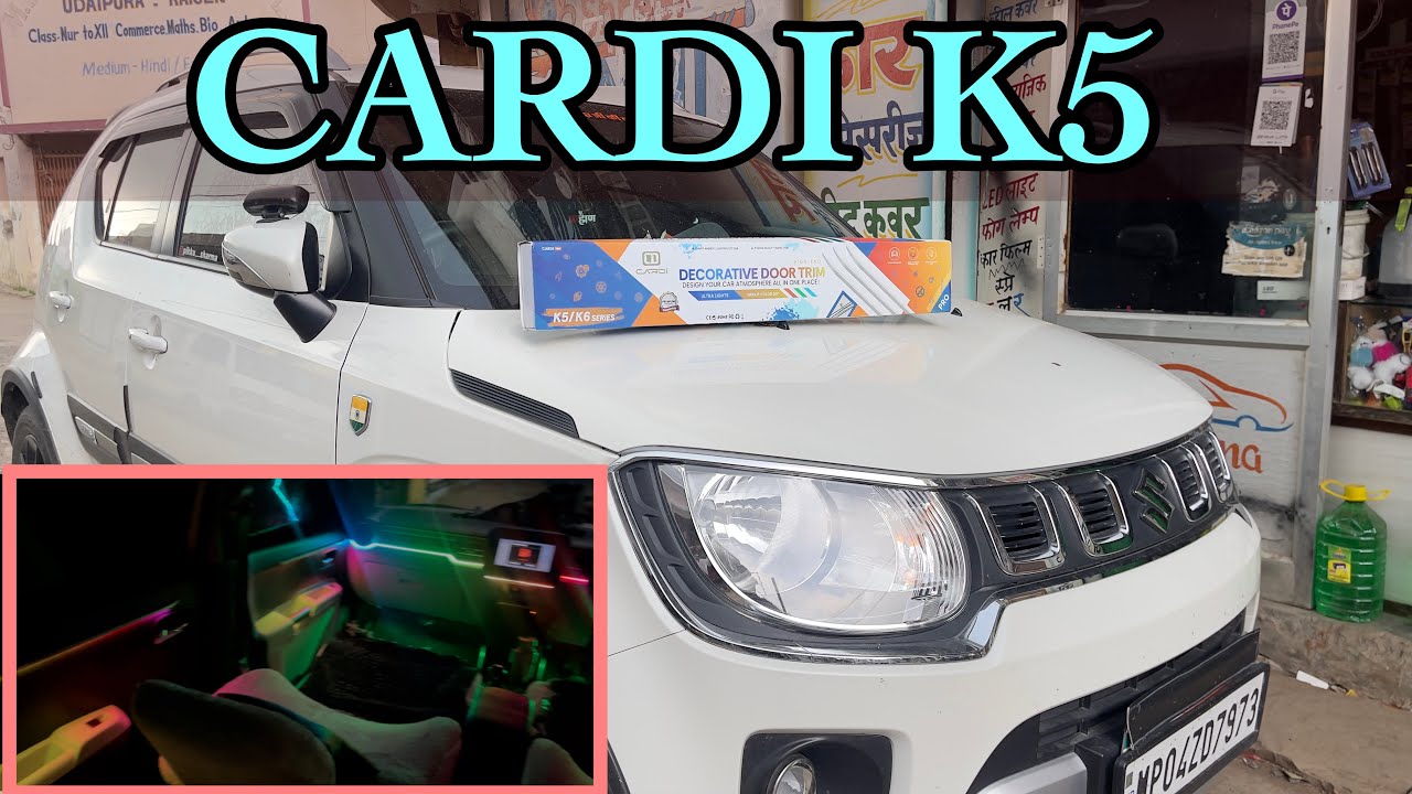 How to install CARDI K5 Ambient Light  | Installation Process For All Cars!!! | Pikku Mind