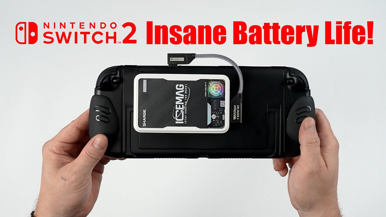 Nintendo Switch 2 Battery Life HACKED With Just 2 Things!