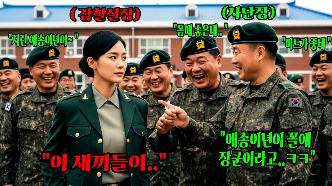 최연소 여성 장군을 ‘애송이년’이라 깔본 비리 사단장, 전군 생중계된 최후ㅣ오디오북ㅣ시니어사연ㅣ감동 이야기ㅣAIART