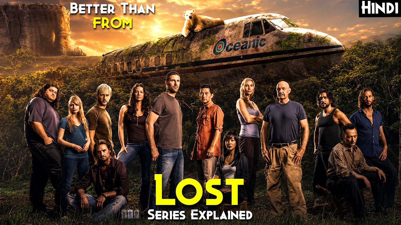 Father Of FROM Series - LOST Series Explained In Hindi | LOST Season1 Episode 1,2,3 Explained Hindi