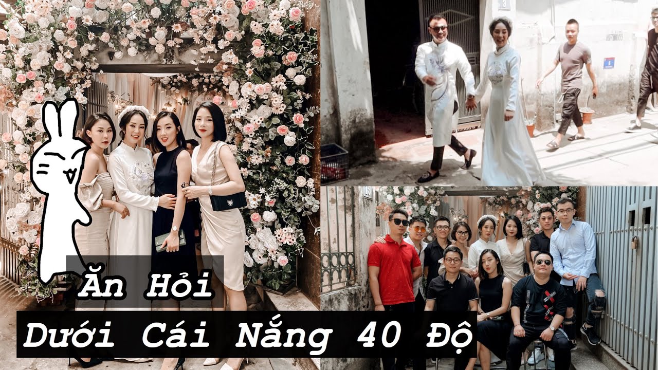 Wedding vlog | Đi ăn hỏi dưới cái nắng 40 độ ... Cô dâu lần này là @giainhthuysunayma8484
