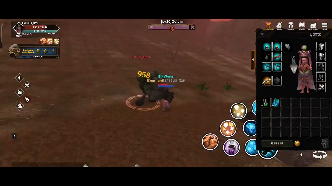 HONOR OF NATİONS : 12 SAATLİK GOLEM FARM ASPAR
