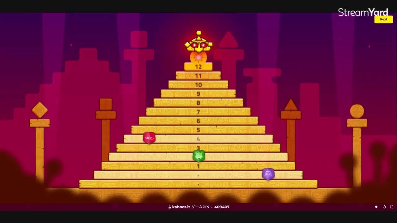 第2回 Kahoot!の新ゲームモード、無言でやってみる体験会　ある程度人が集まったら急に始まります