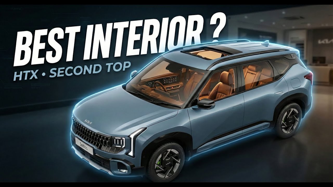 Top Model se BETTER Interior 2026 New Kia Seltos HTX Review