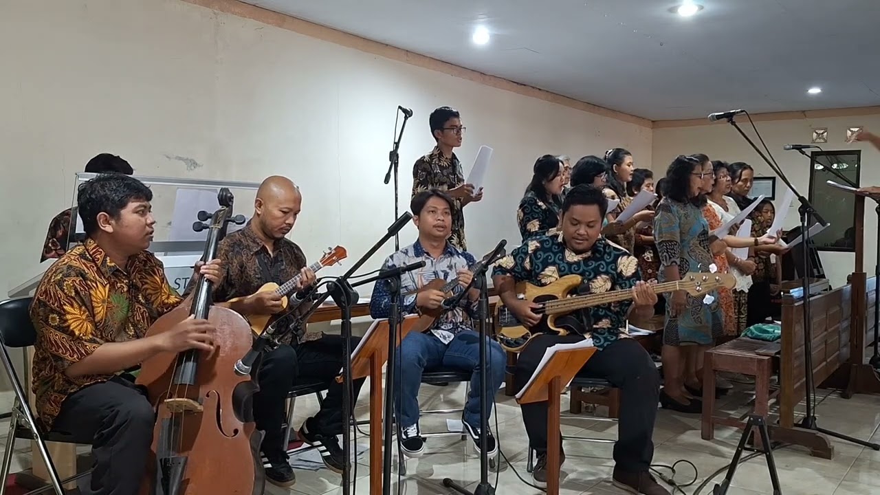 KERONCONG PENUTUP EKARISTI - NIATAN BAKTI | GEREJA SANTO PETRUS BOROBUDUR