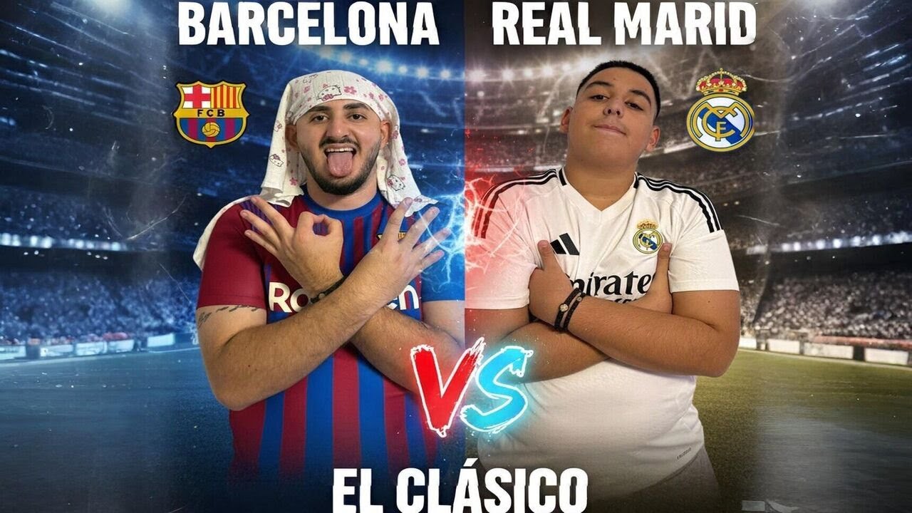 MAMA vs SIN 😤 EL CLÁSICO 2025 ⚡| Real Madrid vs Barcelona (FC26)