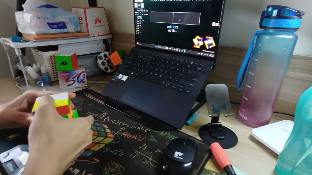 some mgc squan v2 solves (5.83 single, 7.79 ao5, 8.29 ao12) + written review