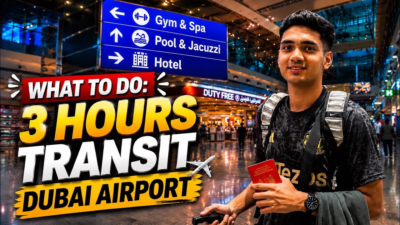 The Ultimate Dubai Airport Layover 🇦🇪 (Full Guide)