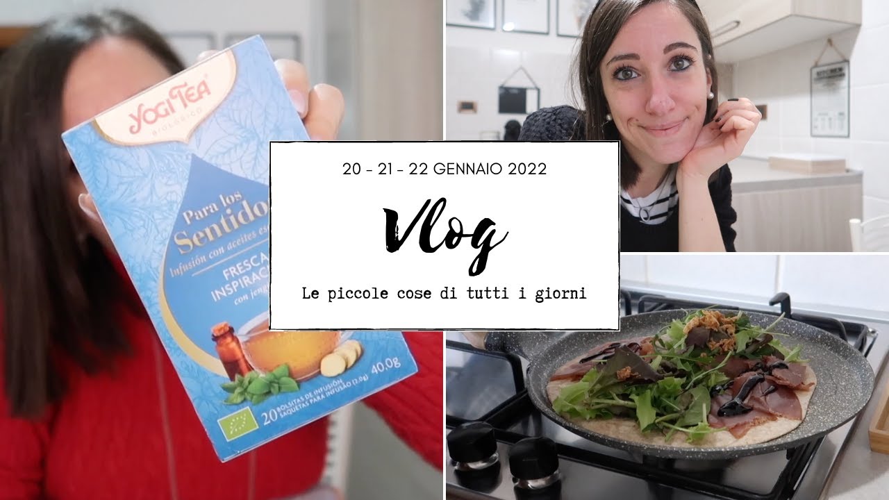 Idee per pranzo, Degustabox e il nuovo fornetto | Vlog | 20 - 21 - 22 gennaio 2022