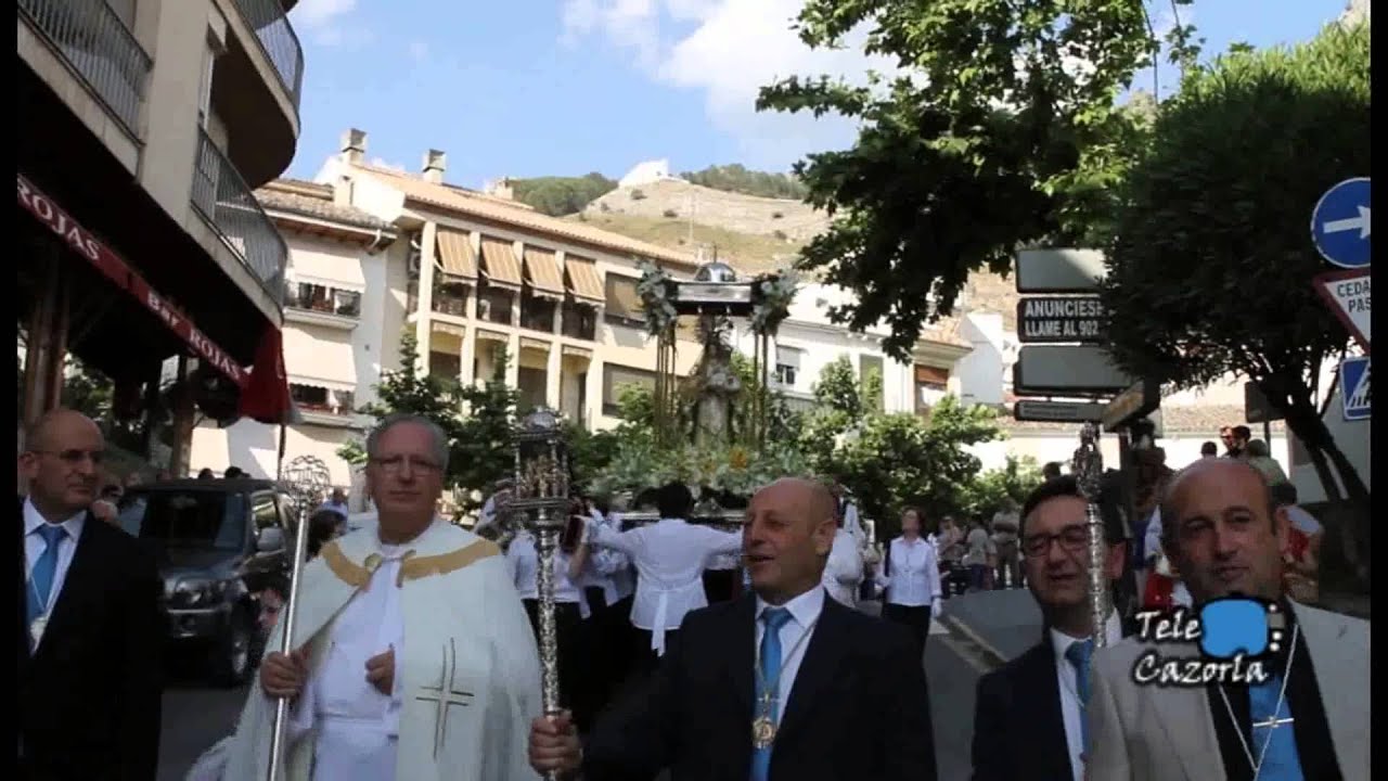 Cazorla : Virgen de la Cabeza a La Plaza del Mercado 2015