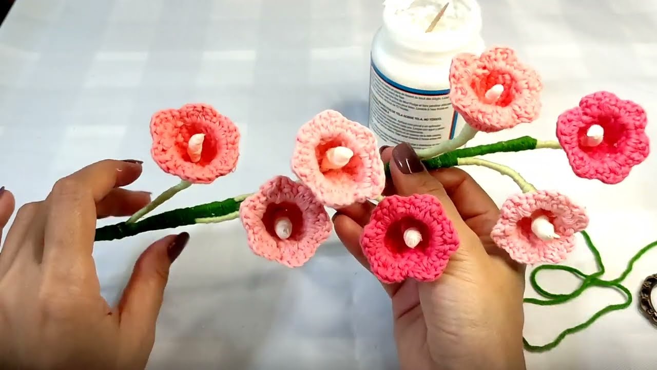How to attach DIY Lily of the Valley FLOWERS | Tutorial for beginners