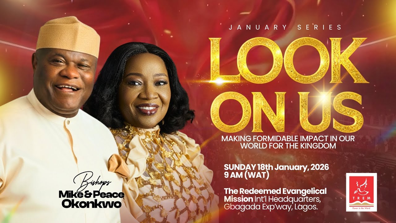 Look On Us | Celebrate Jesus Service | Sunday 18-01-2026