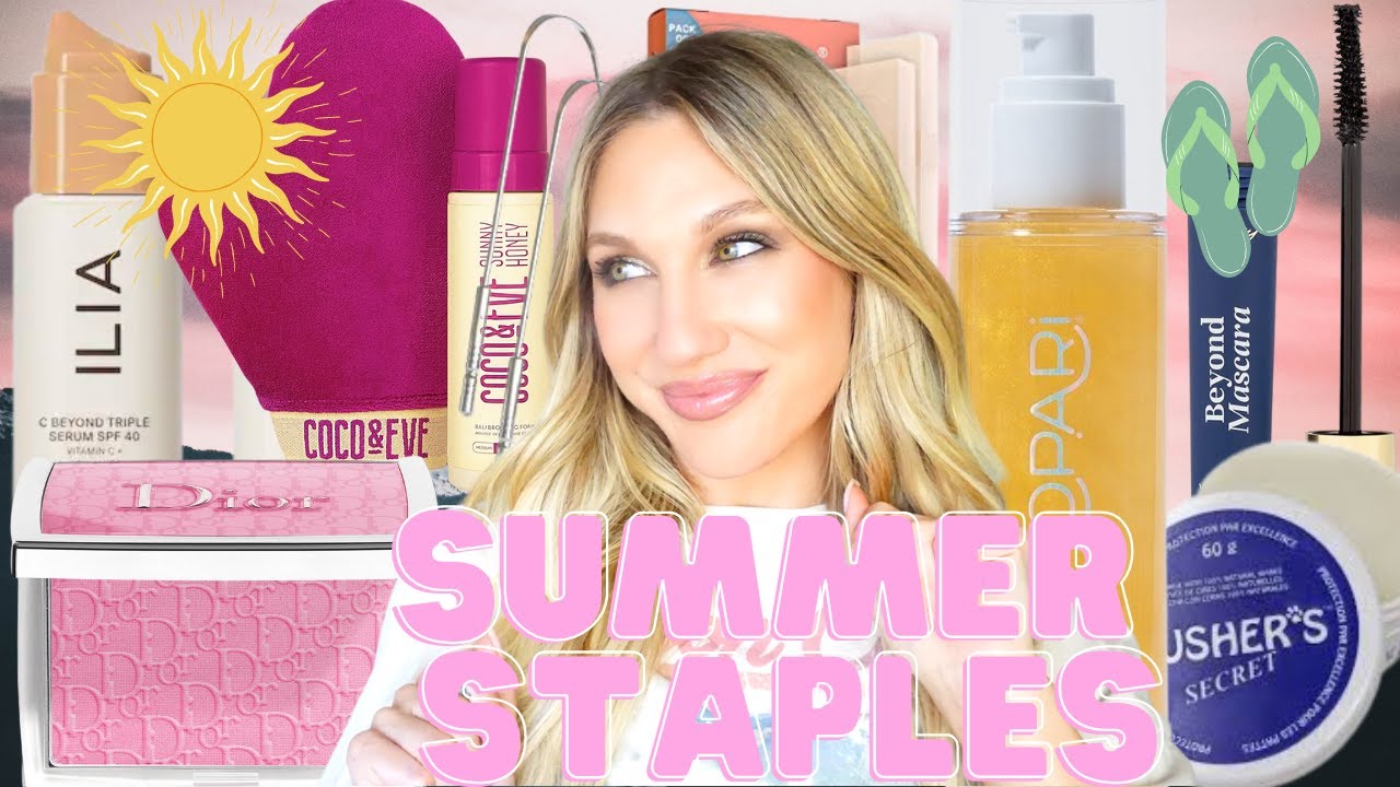 my top essential products for summer 2022