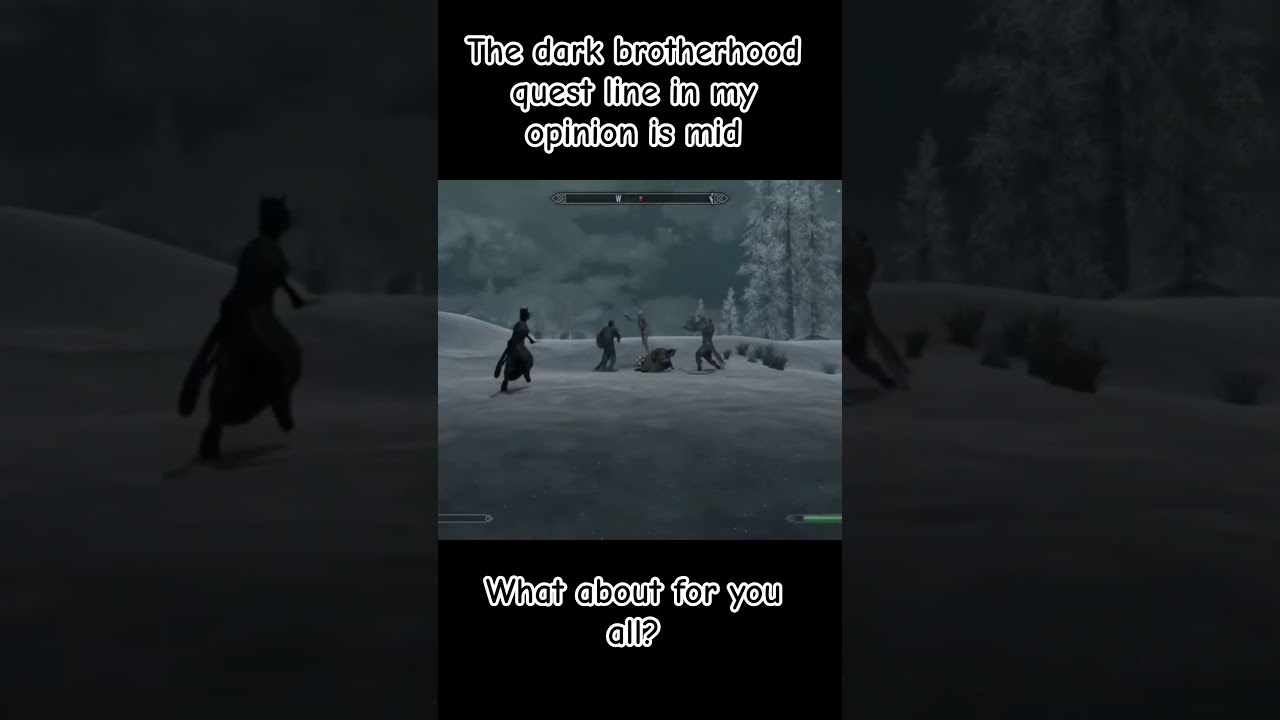 #fyp #shorts #short #skyrim #skyrimstream #darkbrotherhood