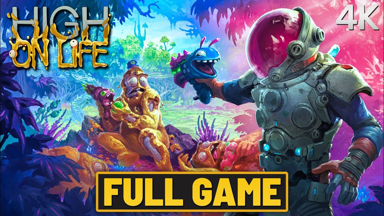 High On Life - FULL GAME Walkthrough Gameplay [4K 60FPS] No Commentary