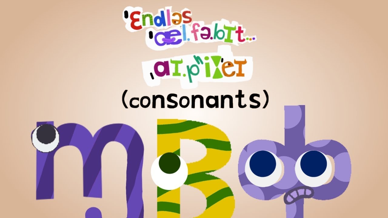 Endless Alphabet IPA (consonants) @itzzoneeee @XxFabioMax456xX