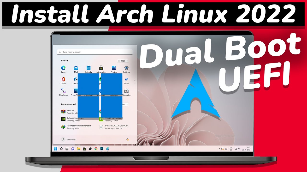 How to Dual Boot Arch Linux and Windows 11/10 [ 2022 ]