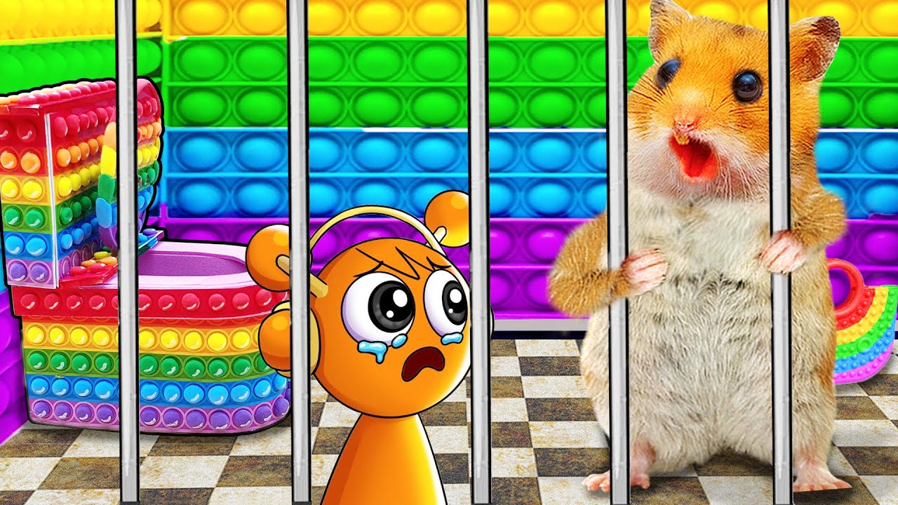 Hammy And Oren&rsquo;s Colorful Prison Break! | Hammy Haven🐹