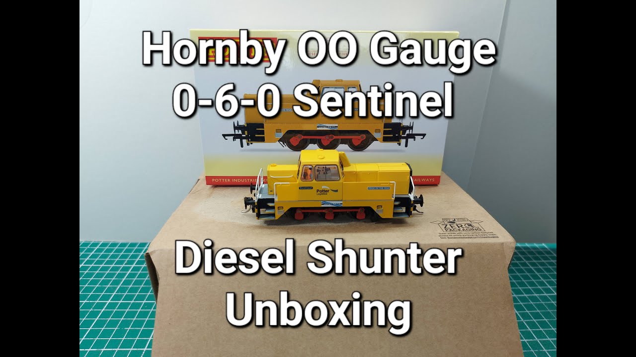 Hornby OO Gauge 060 Sentinel Diesel Shunter Unboxing
