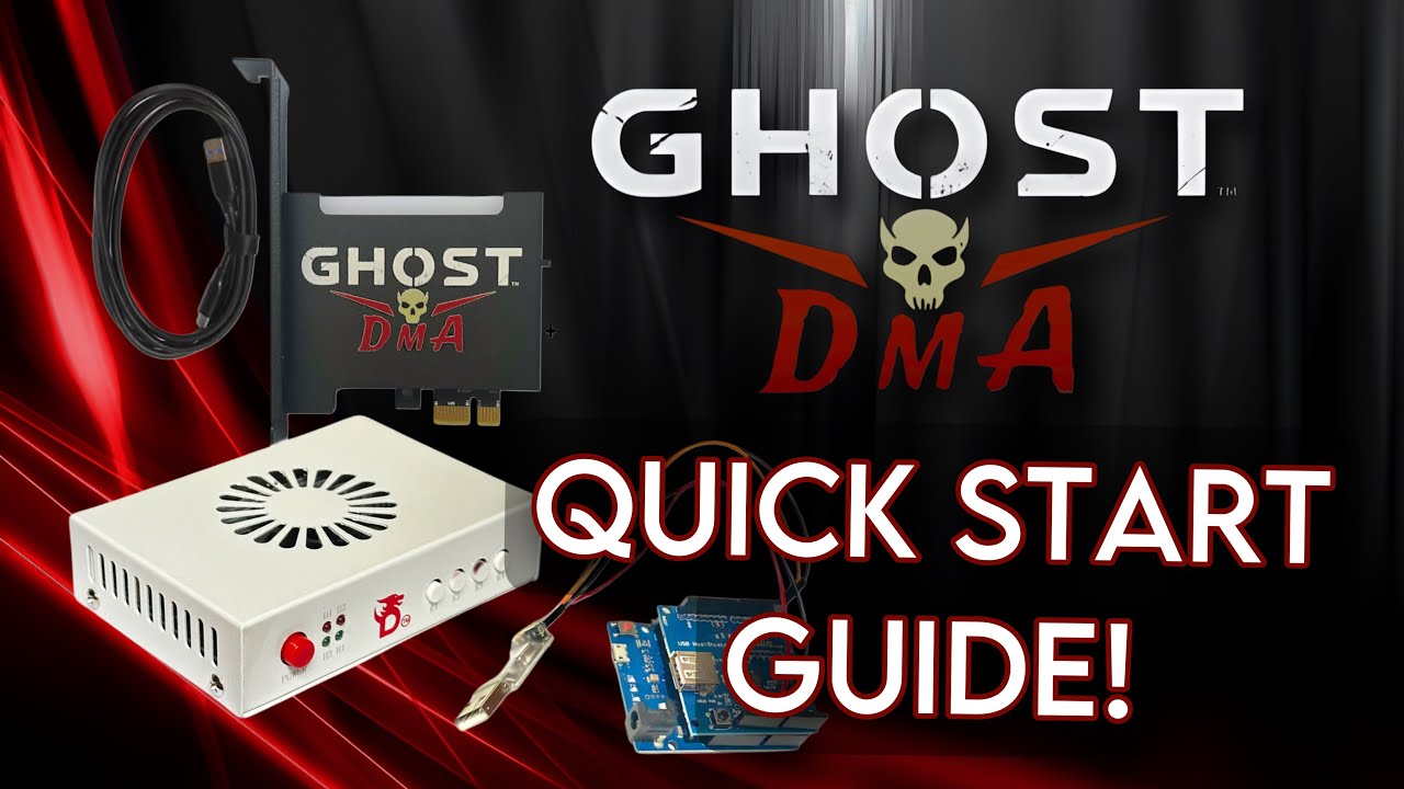 GhostDMA Quick Start Guide! 👻💨 (If you get an error with DirectX SDK, that’s ok if you do, skip it!)
