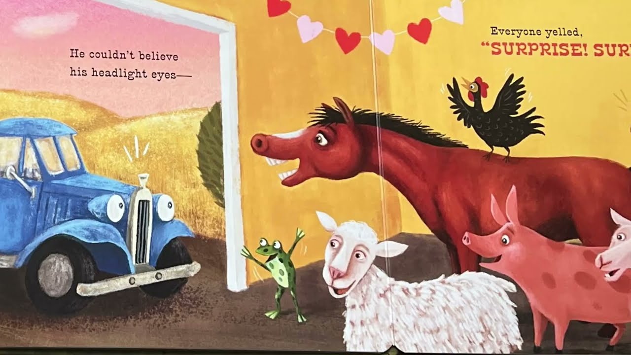 Little Blue Trucks Valentine! | Valentine’s Day for Kids | Children’s Read Aloud