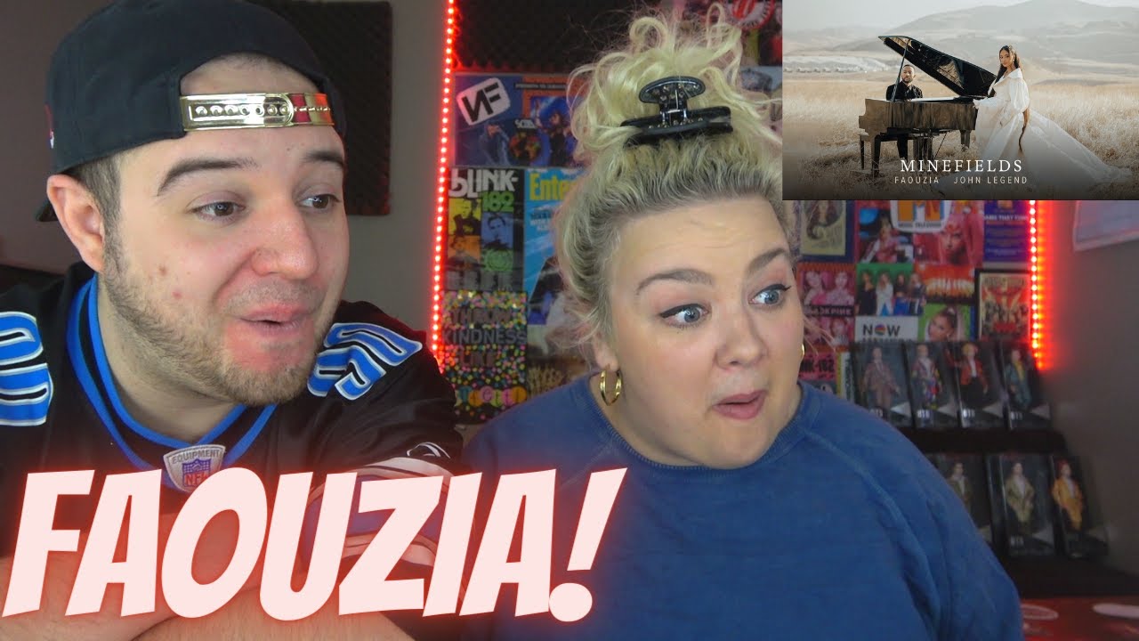 Faouzia & John Legend - Minefields (Official Music Video) | COUPLE REACTION VIDEO