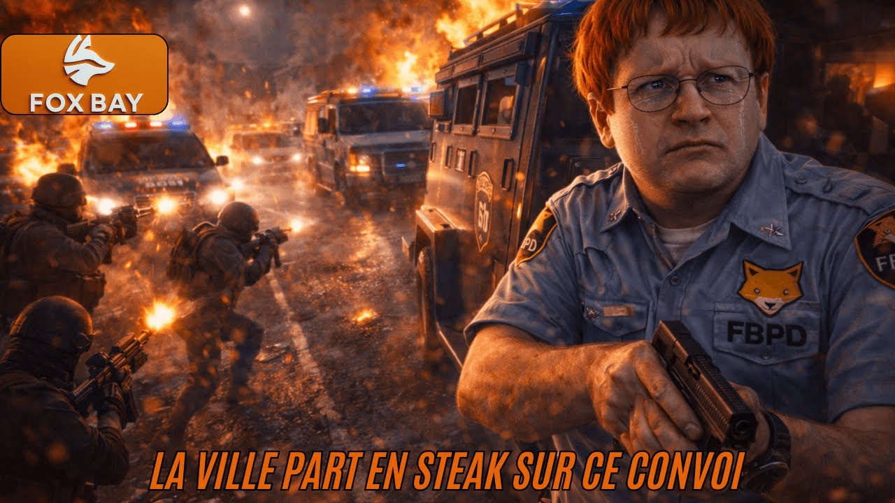 La ville part en steak sur ce convoi / GTA RP / Serveur FOXBAY v2 #51