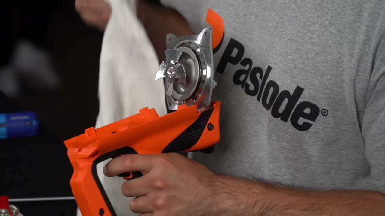 Cleaning your Paslode Cordless Positive Placement Metal Connector Nailer
