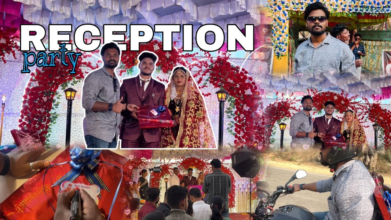 RECEPTION VLOG 😍