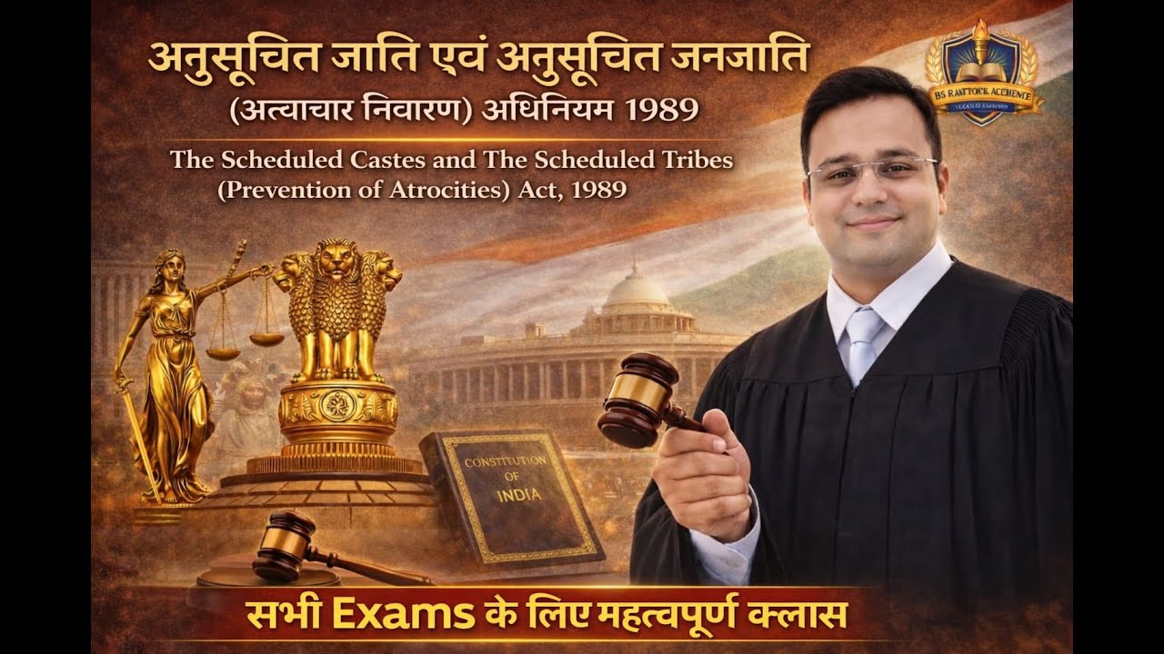SC & ST act 1989, अनुसूचित जाती  एवं अनुसूचित जनजाति (अत्याचार निवारण) अधिनियम 1989 part-2
