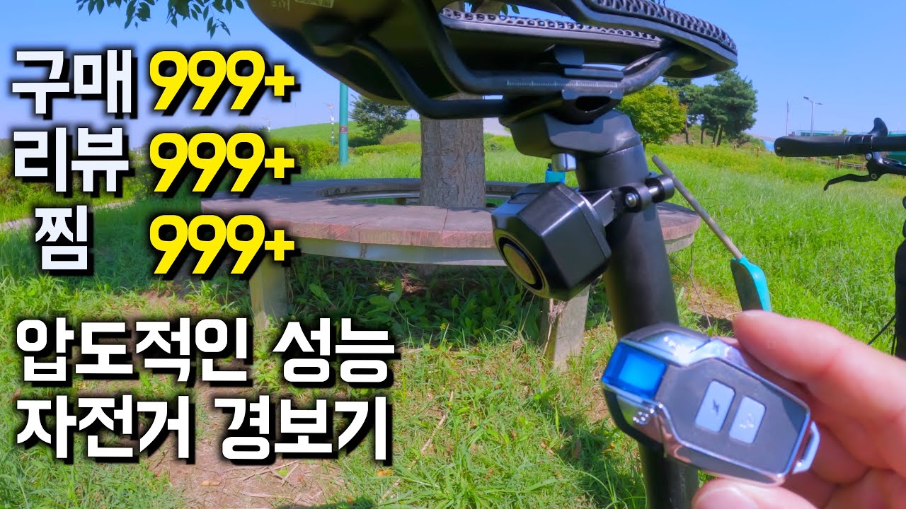 1년 이상 사용해 본 자전거 도난방지 경보기