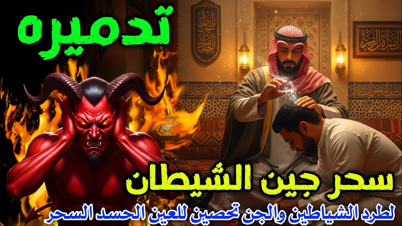 شاهد خروج الحسد والعين والهم والغم والأمراض من جسمك بعد سماع لهذا الحرز المبارك - || حسين