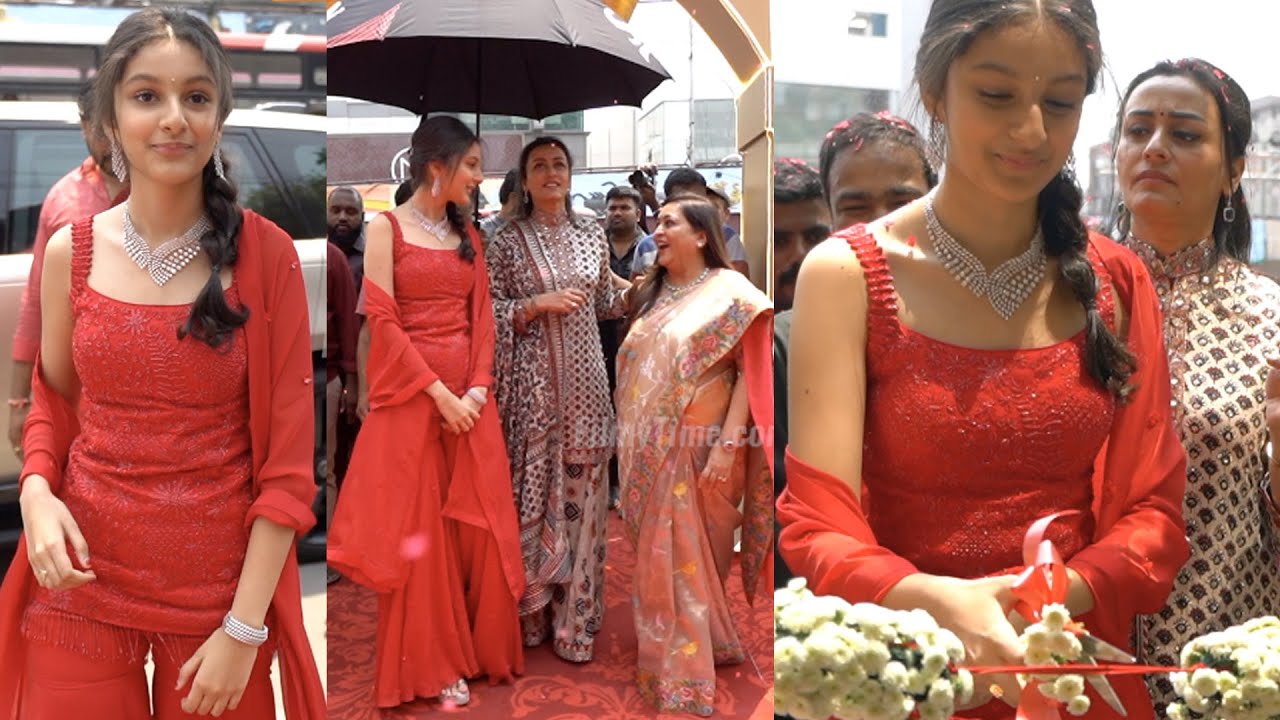 Mahesh Babu Daughter Sitara Launched PMJ Jewels in Punjagutta | Namrata Shirodkar | FilmyTime