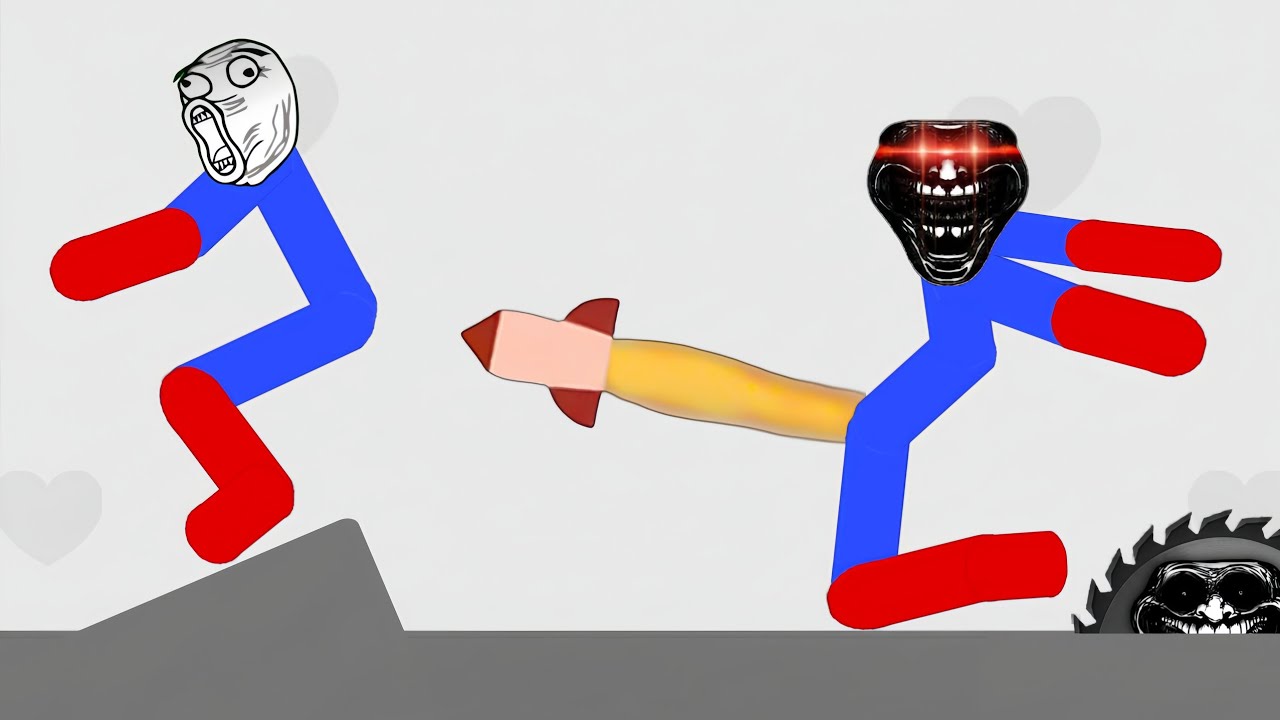 Stickman Dismounting – EPIC Falls • Funny Moments Compilation #14