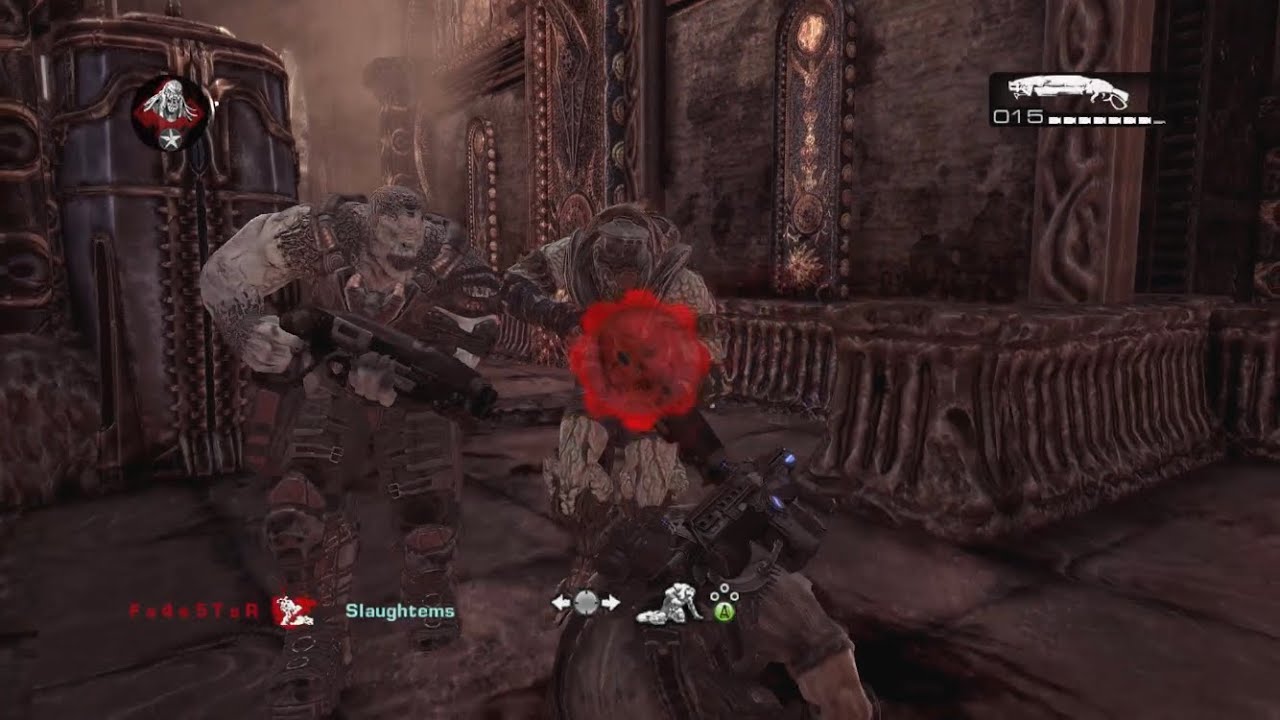 GEARS 2 SHOTGUN IS OVERPOWERED - GEARS OF WAR 2