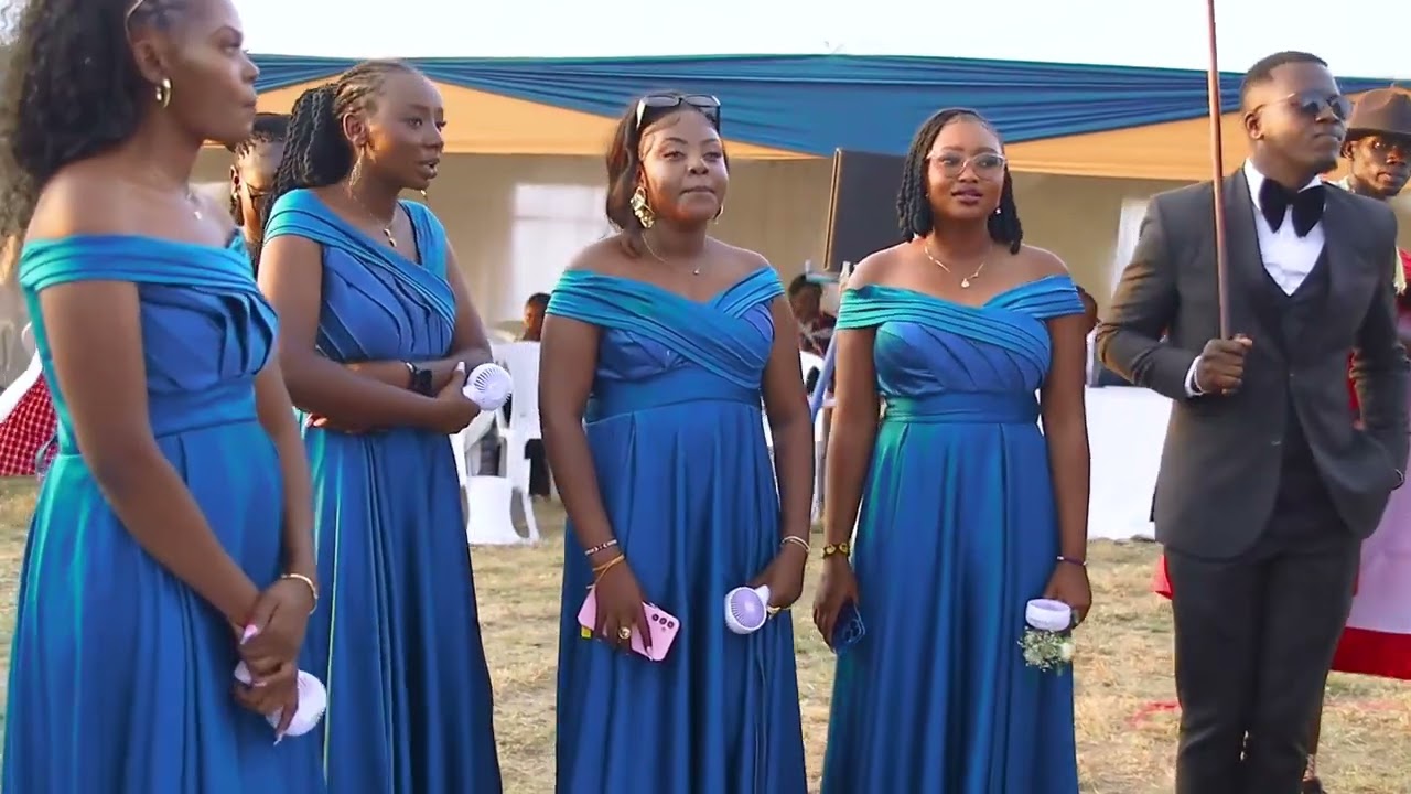 An evening at a Maasai wedding. 