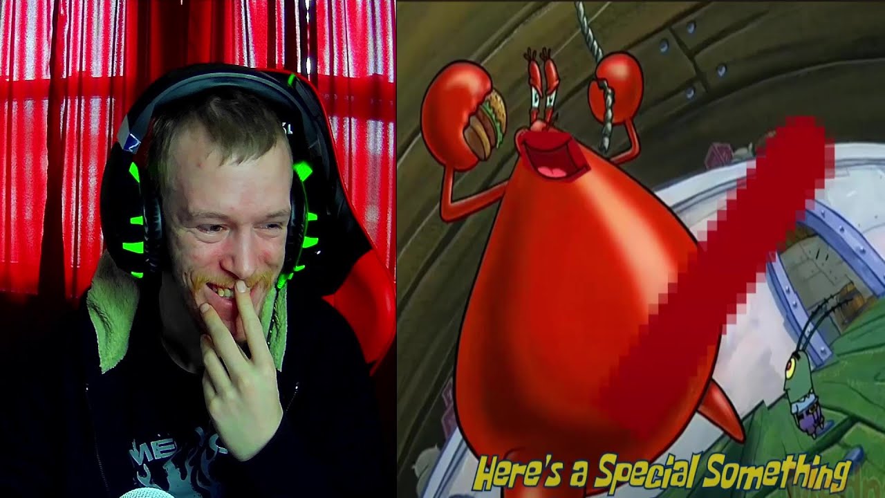 Reaction - YouTube Poop: Spingebill celebrates Andrew Tatesmas in July!
