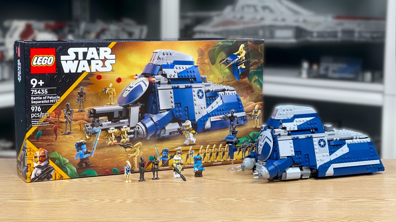 This Could’ve Been the Best LEGO MTT😕 | LEGO Star Wars 75435 Battle of Felucia Separatist MTT Review