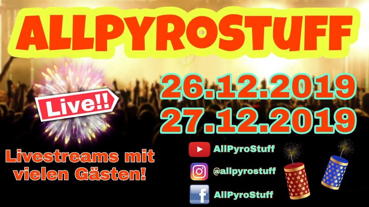 SILVESTER VORFEUDE LIVESTREAM MIT G&Auml;STEN! [26.12.2019]