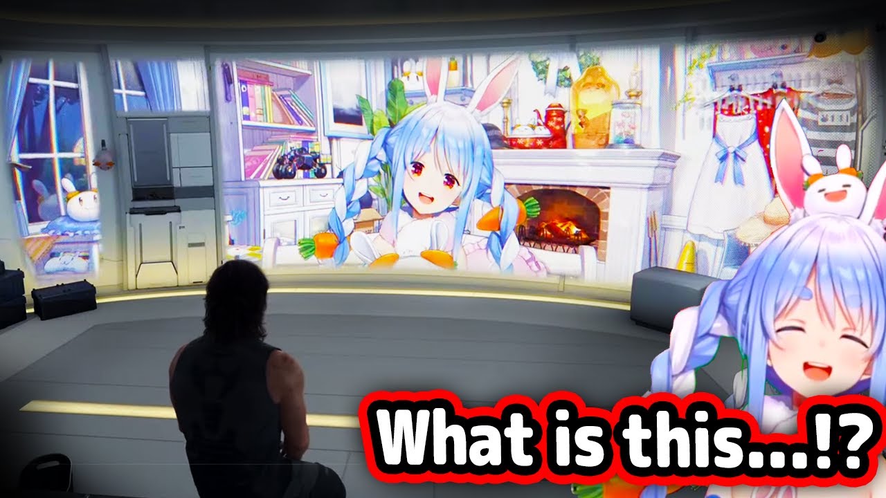 Pekora Found Pekora Wallpaper In Sam's Room In Death Stranding 2【Hololive】