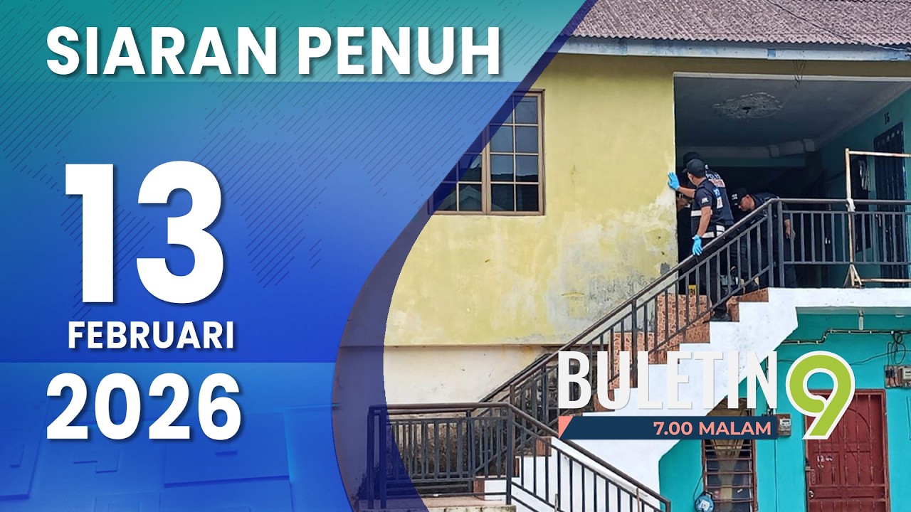 Buletin TV9, 13 Februari 2026