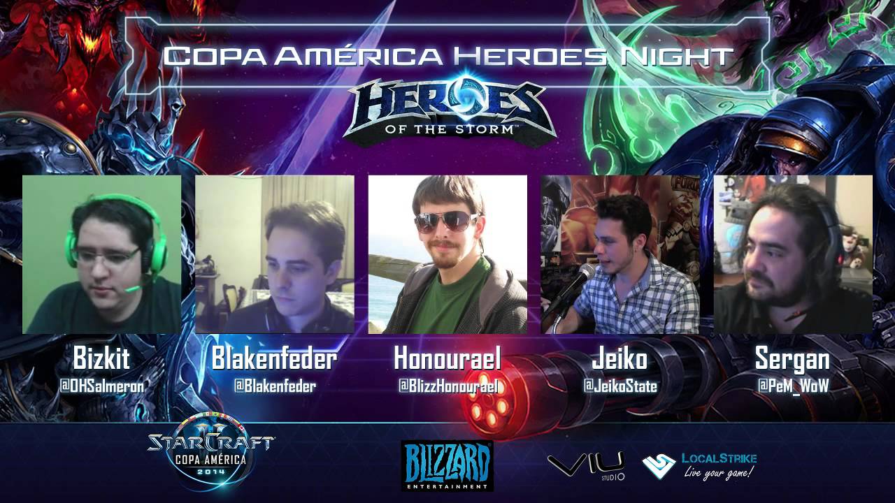 StarCraft II Copa América 2014 | Heroes Night 16-10-2014