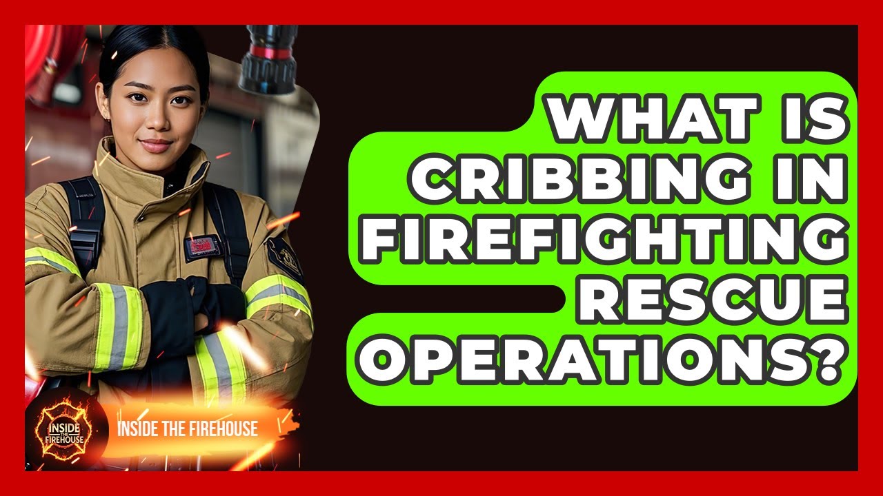 What Is Cribbing In Firefighting Rescue Operations? - Inside the Firehouse