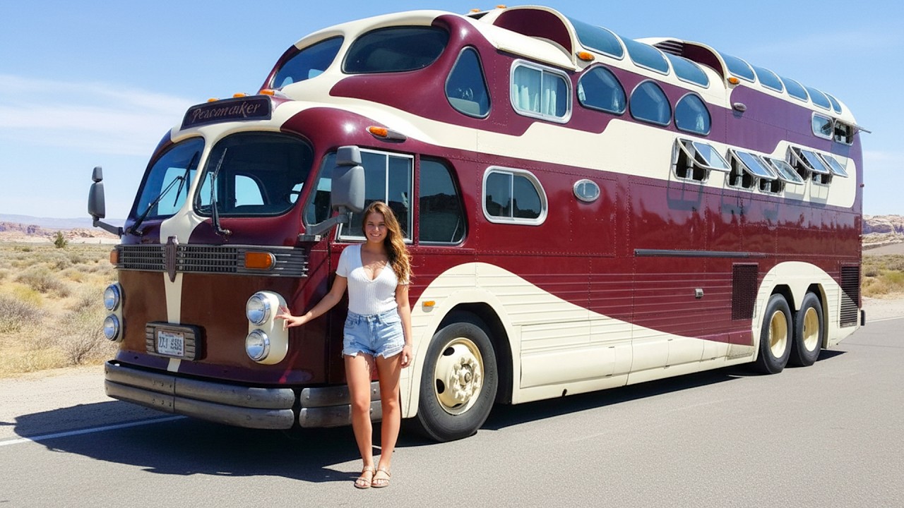 10 STRANGEST Vintage Buses You’ve Never Seen Before!