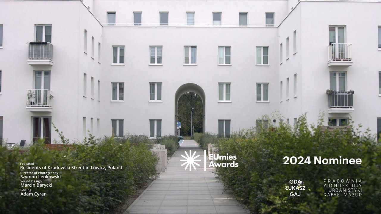The residents of Krudowskiego street in Łowicz, Poland