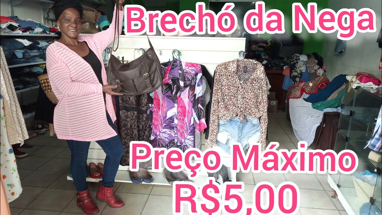 #Brechó com  Preço máximo R$5,00 em São Paulo❣️