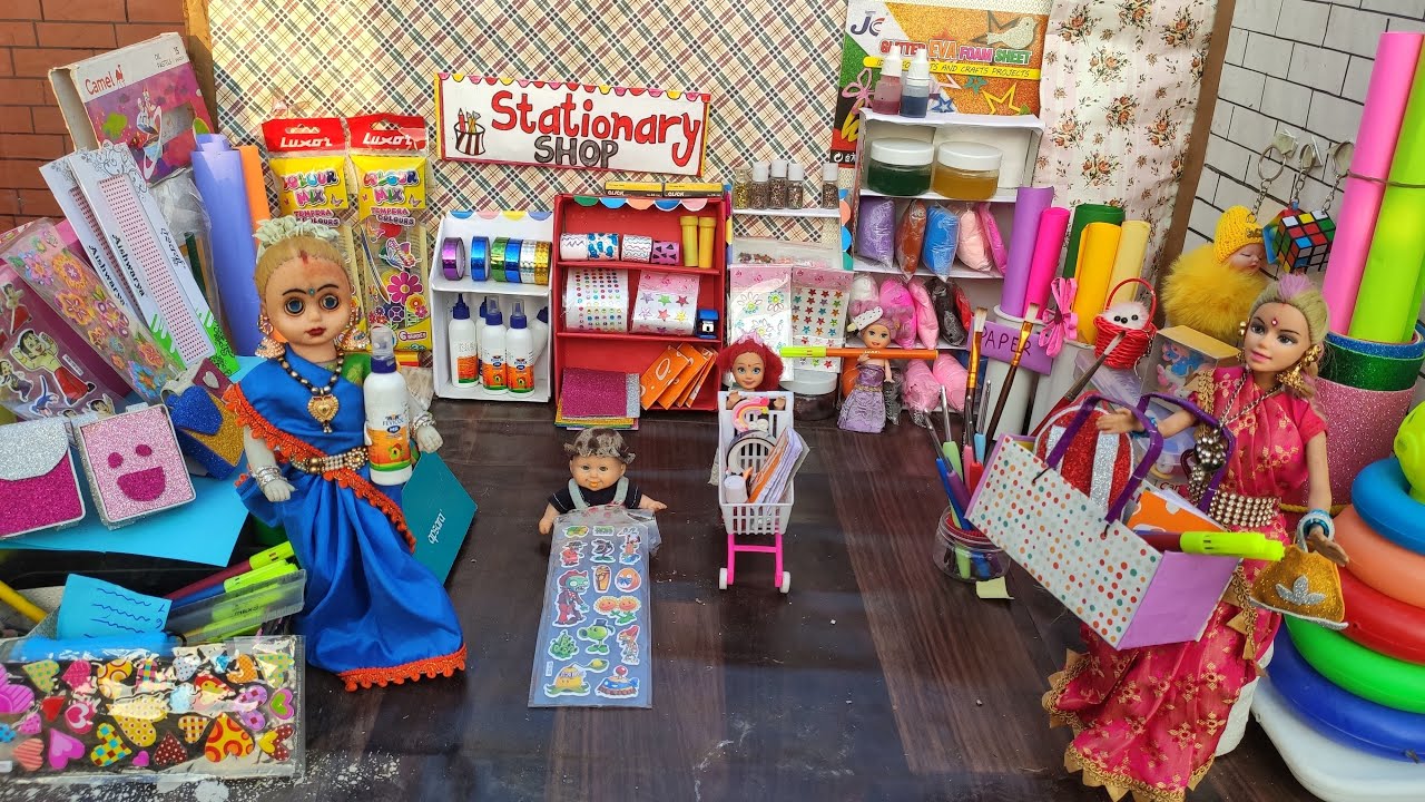 Barbie Doll All Day Routine In Indian Village/Radha Ki Kahani Part -444/Barbie Doll Bedtime Story||