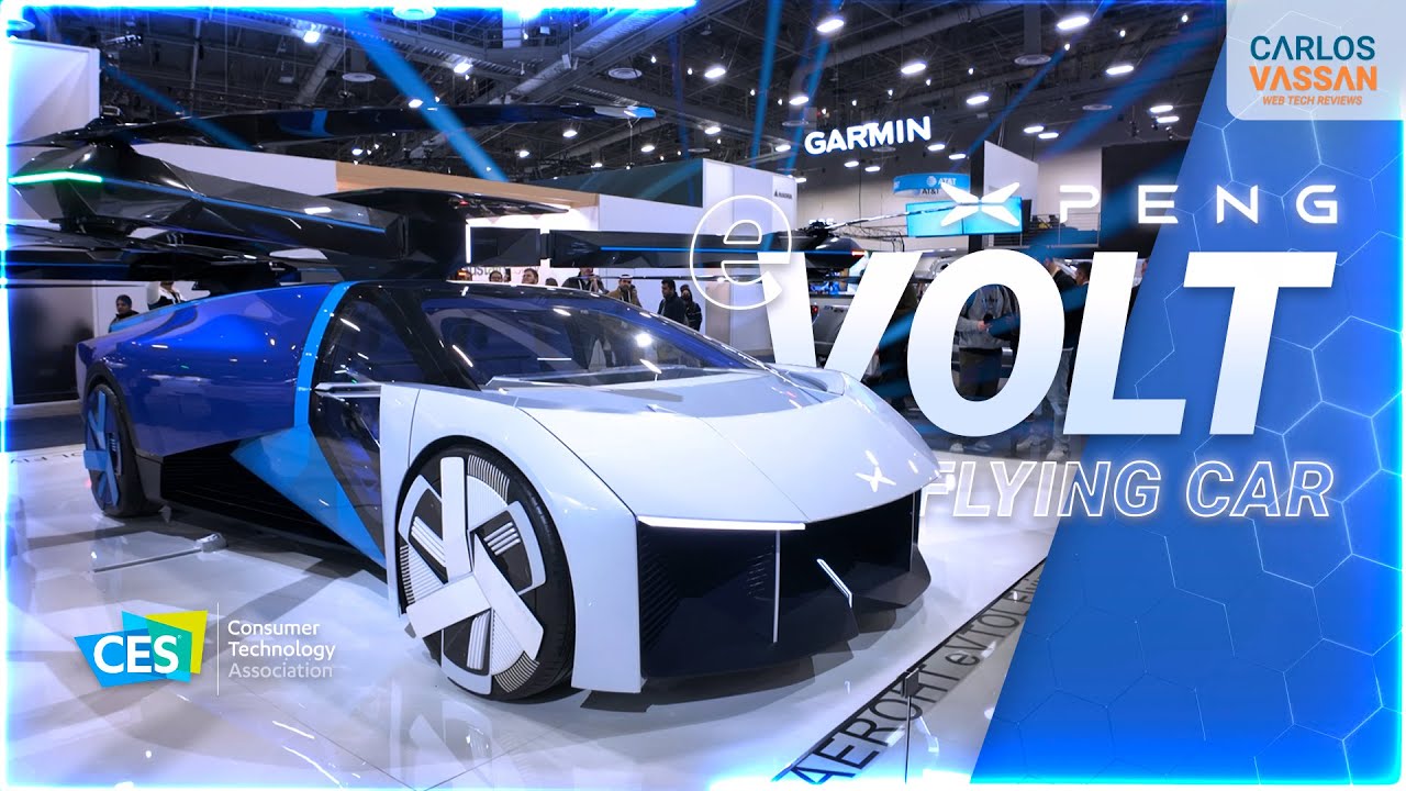 El AUTO VOLADOR del CES24 🤯 | XPENG eVOLT