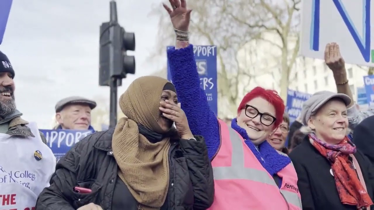 NHS SOS Protest - March 11th 2023