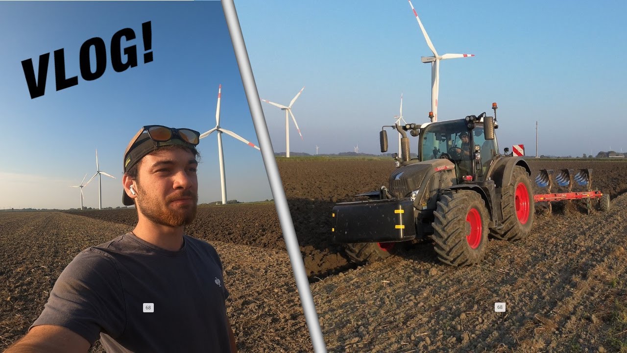 FarmVLOG #20 | Schwarzer Fendt One 724 & Pflügen direkt an der Nordsee?! | Consti Clips